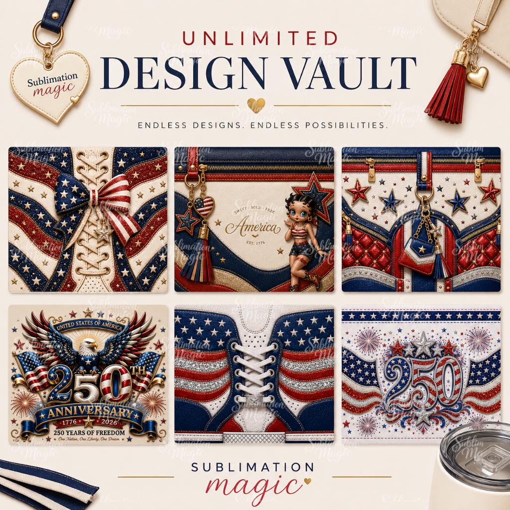 Lifetime Design Vault Pay Once, Get Every Current & Future Design Commercial Use PNG Collection