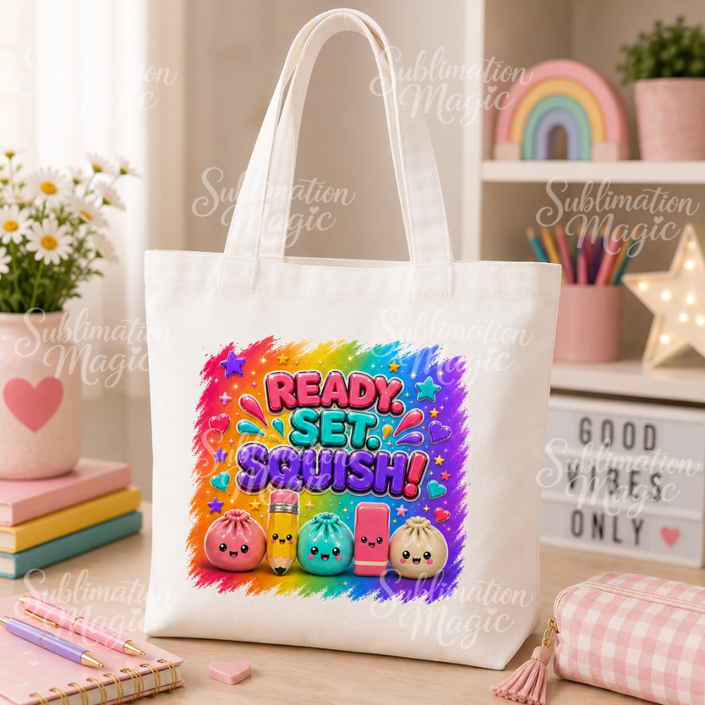Back to School Squishy Dumpling PNG Digital Download