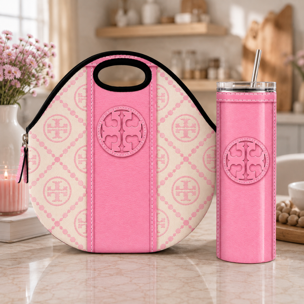 Designer Purse Inspired 4x Monogram Collection 20 oz Skinny Tumbler Wrap Bundle Digital Design