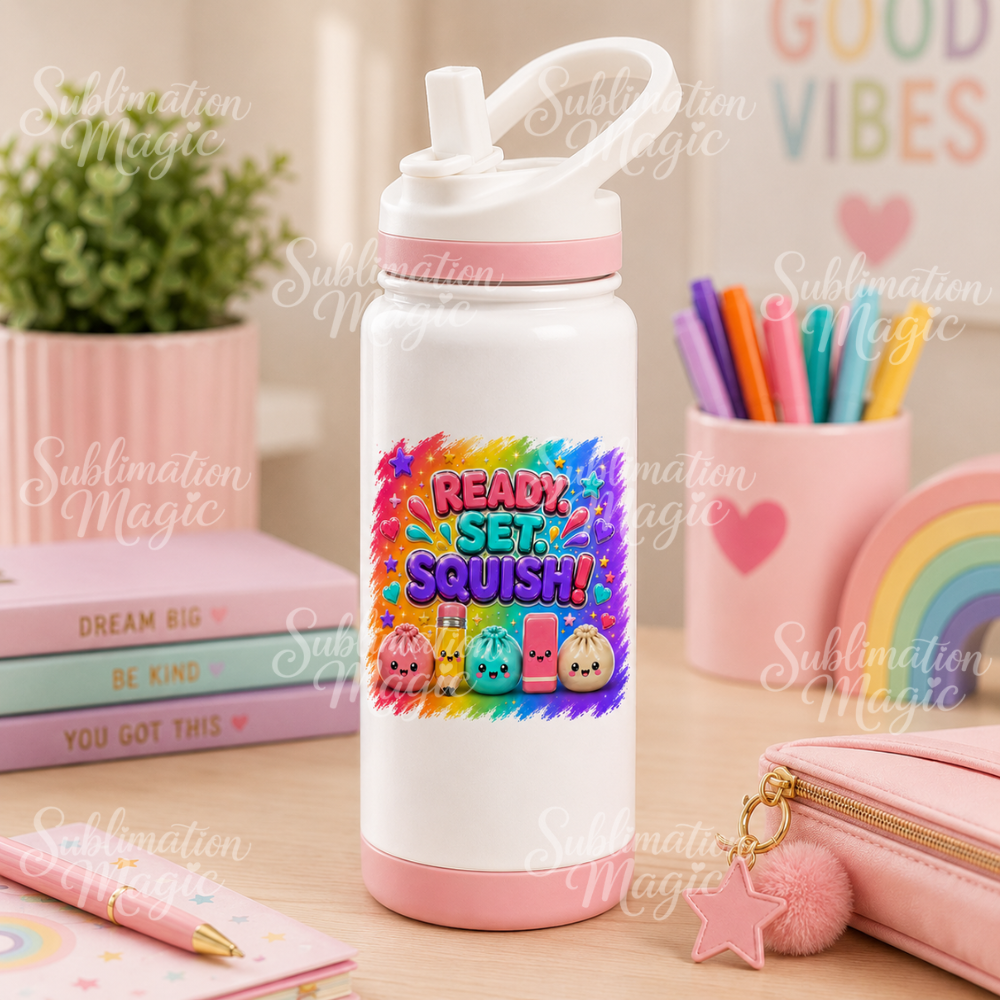 Back to School Squishy Dumpling PNG Digital Download