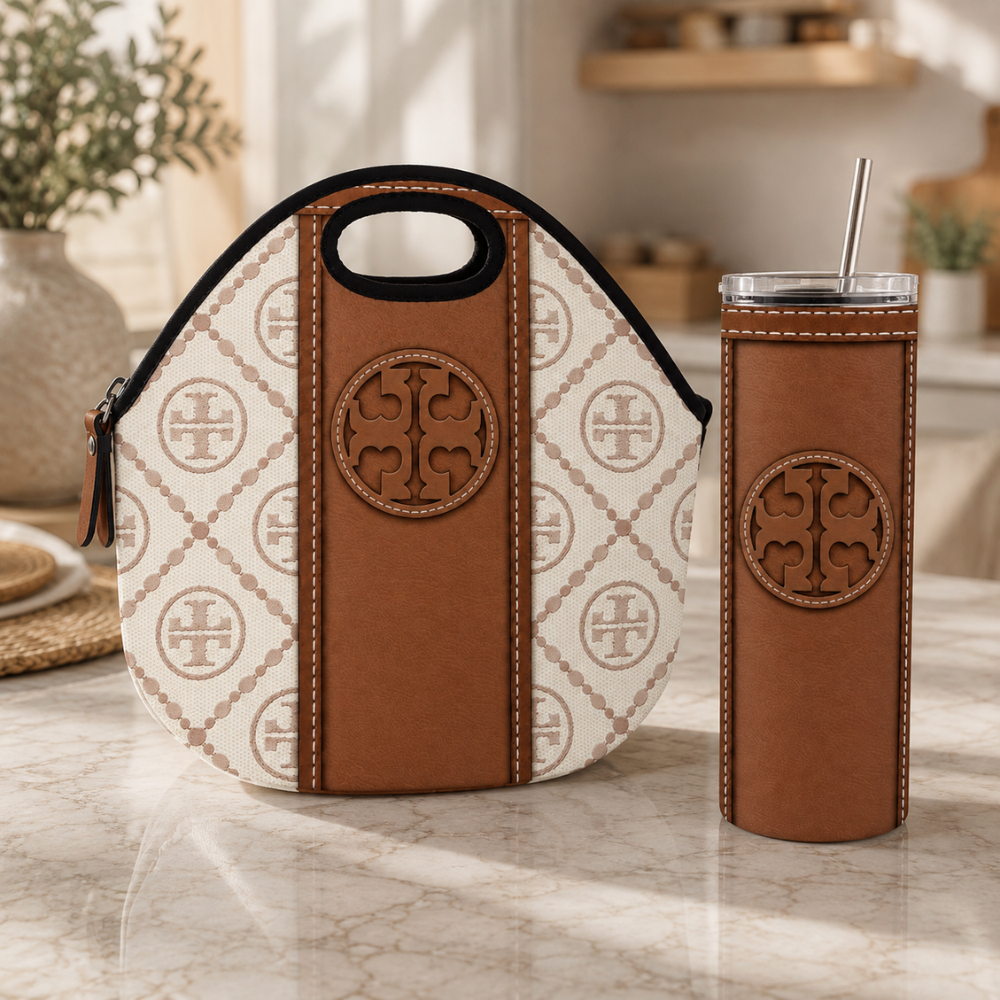 Designer Purse Inspired 4x Monogram Collection 20 oz Skinny Tumbler Wrap Bundle Digital Design