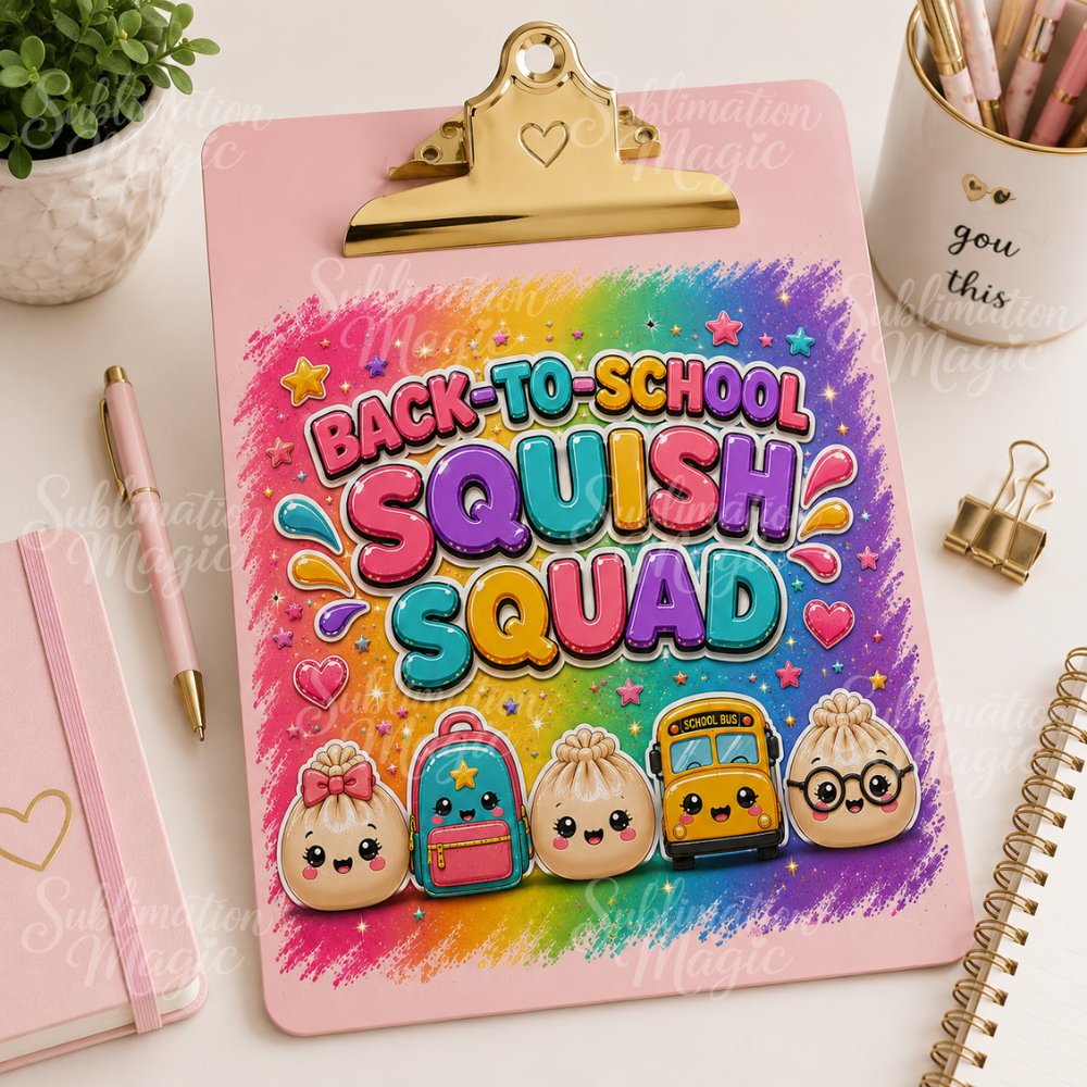Back to School Squish Squad Dumpling PNG – Digital Download
