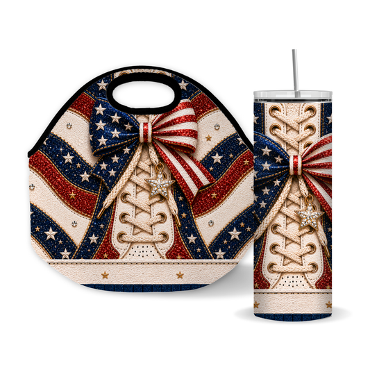 Luxury Americana Shoe-Inspired 20 oz Skinny Tumbler Wrap Digital Download