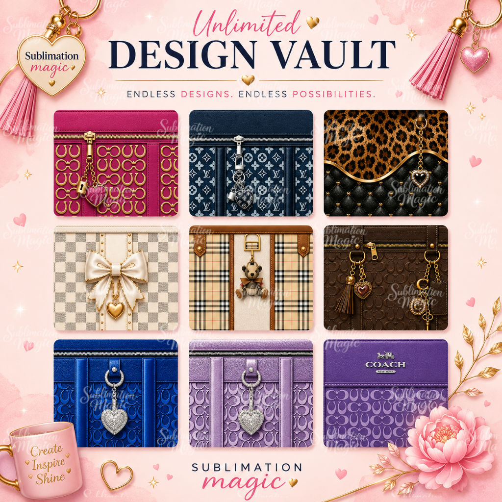 Lifetime Design Vault Pay Once, Get Every Current & Future Design Commercial Use PNG Collection