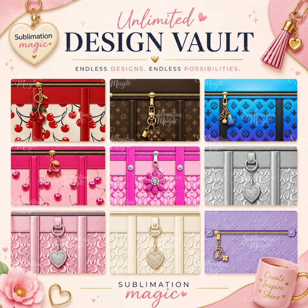 Lifetime Design Vault Pay Once, Get Every Current & Future Design Commercial Use PNG Collection