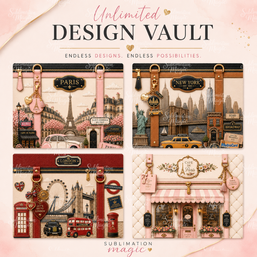 Lifetime Design Vault Pay Once, Get Every Current & Future Design Commercial Use PNG Collection