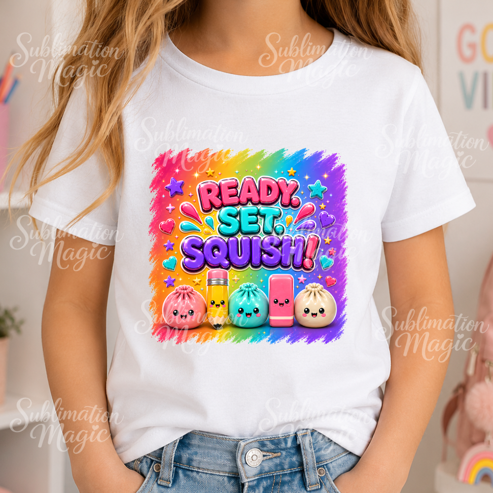 Back to School Squishy Dumpling PNG Digital Download