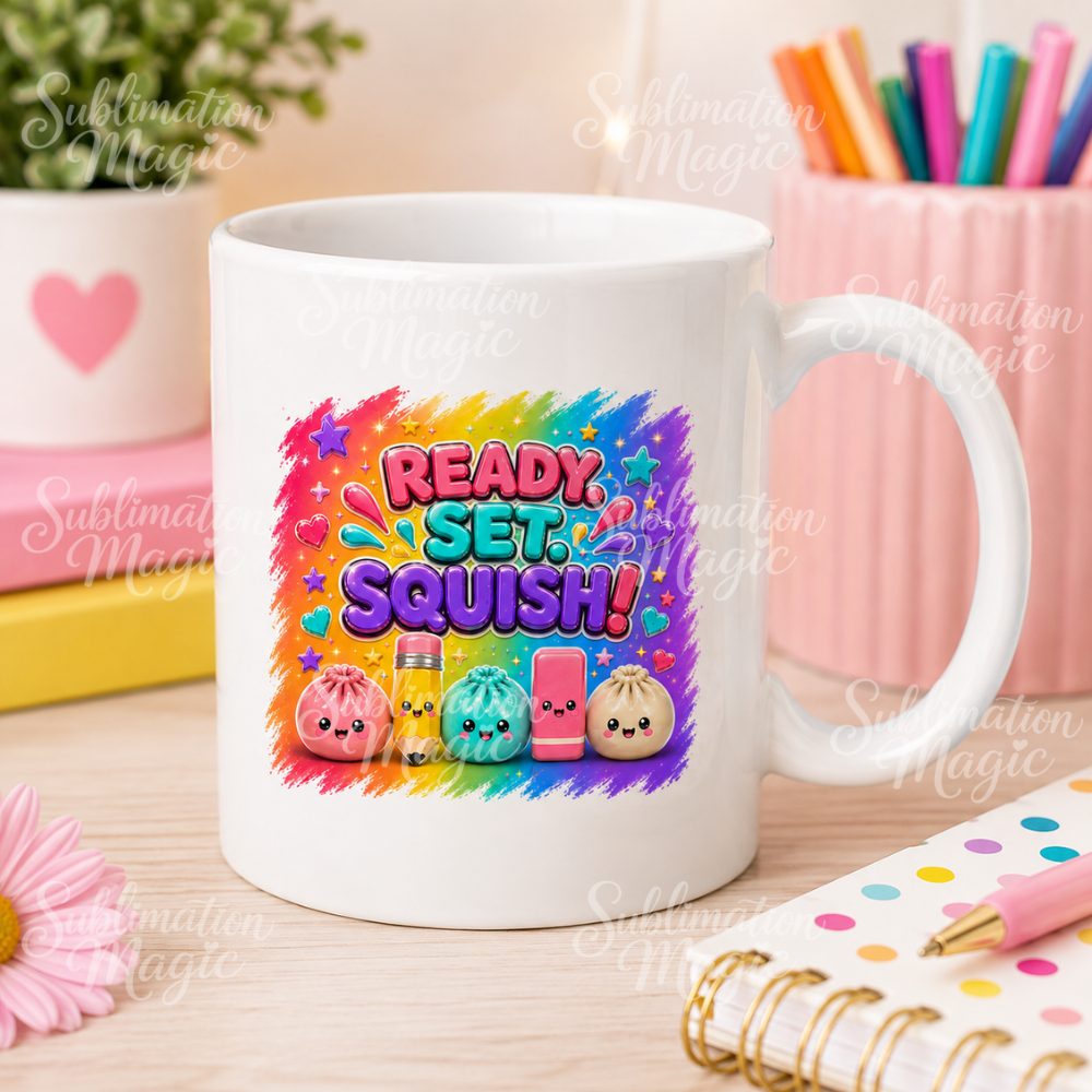 Back to School Squishy Dumpling PNG Digital Download